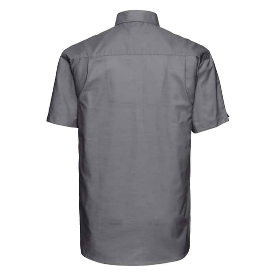 Russell Collection - "Oxford" Formelles Hemd für Herren (Silber) - Image 2