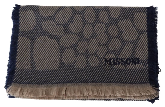 Echarpe unisexe Missoni en cachemire à motifs multicolores pour homme - Image 4