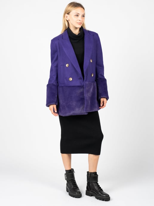 Silvian Heach Mantel Nichiren Damen violett - Image 6