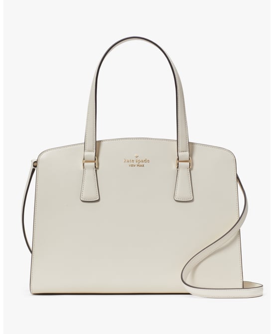 Perry Saffiano Leather Medium Triple Compartment Satchel