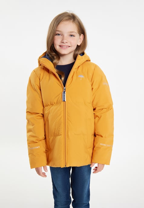 Schmuddelwedda Funktionale Winterjacke Mädels Curry - Image 3