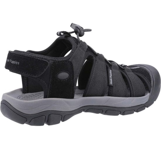 Hush Puppies Herren Peru Sandalen (Schwarz) - Image 2