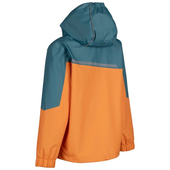 Trespass - "Submerged" Jacke, wasserfest für Jungen (Kürbis-Orange/Fichte) - Image 2