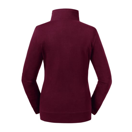 Russell - "Authentic" Sweatjacke für Damen (Burgunderrot) - Image 2