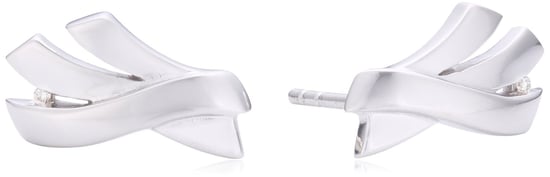 Orphelia Women's 925 Sterling Silver Stud Earrings - Silver ZO-5684
