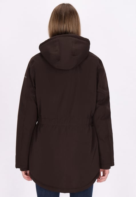 Dreimaster Winterjacke Damen dunkelbraun - Image 4