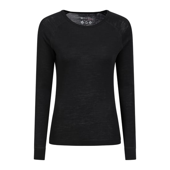 Mountain Warehouse Damen/Damen Merino II Thermal Top (Schwarz) - Image 1