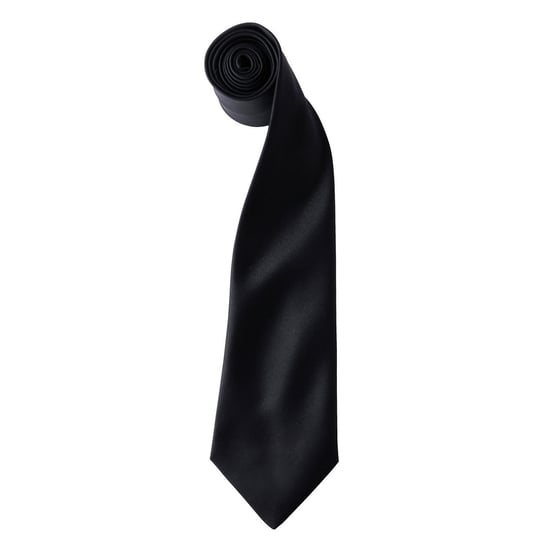 Premier - "Colours" Krawatte für Herren/Damen Unisex (Schwarz) - Image 1