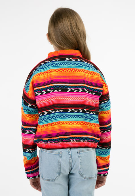 Mymo Bomberjacke Mädchen Mehrfarbig Neon Pink - Image 4
