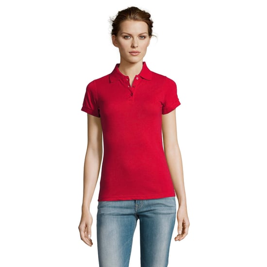 SOLS - Polo-Shirt kurzarm PRIME - Damen (Rot) - Image 3