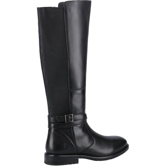 Hush Puppies Victoria Leder Damen Schwarz Stiefel - Image 2