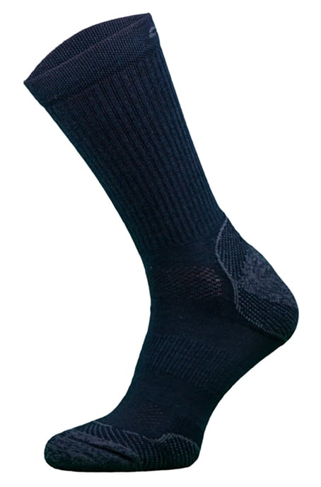 COMODO - Chaussettes Sport Compression Homme Femme | Bas Running - 1 Paire - Noir - Image 1