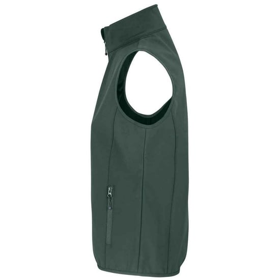 SOLS Womens/Ladies Falcon Softshell Recycled Body Warmer (Waldgrün) - Image 2