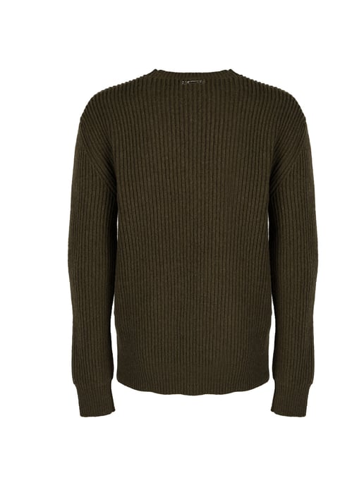 Les Hommes Pullover Herren grün - Image 5