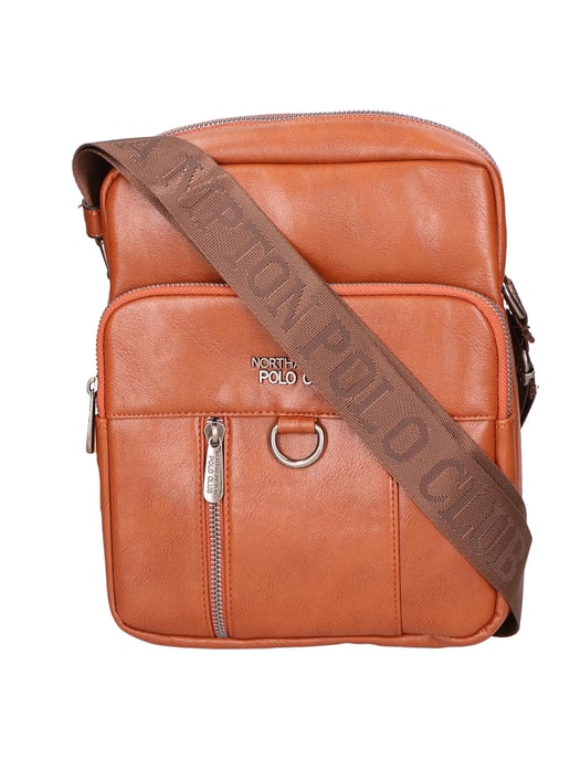 Northampton Polo Club Schultertasche Männer BROWN - Image 5