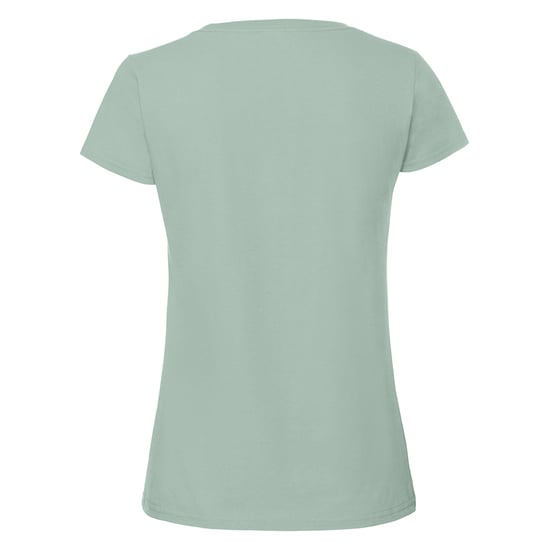 Fruit Of The Loom Damen/Damen Ringspun Premium T-Shirt (Salbei) - Image 3