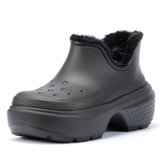 Crocs Stomp Gefütterte Shorty Damen Schwarz Stiefel - Image 3