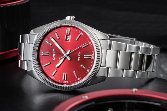 Casio Casio Collection Silber Herren Armbanduhr MTP-1302PD-4AVEF - Image 4