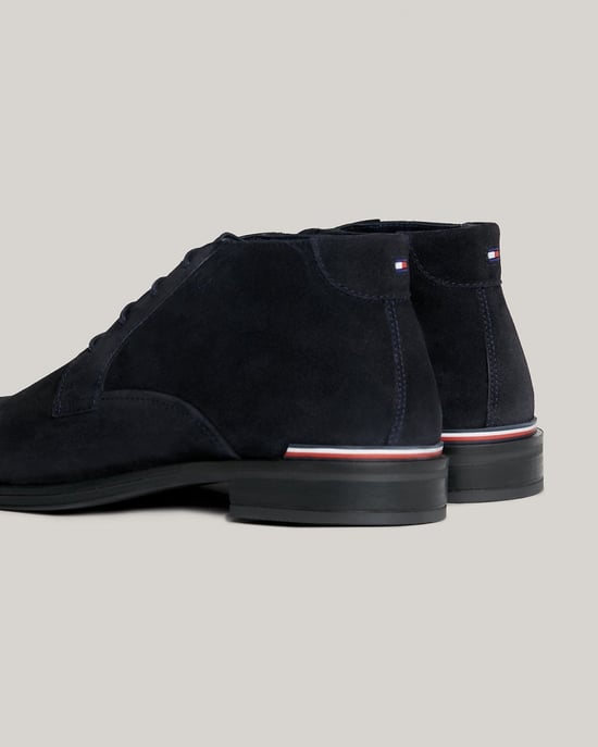 Tommy Hilfiger Core RWB Hilfiger Mens Suede Boots