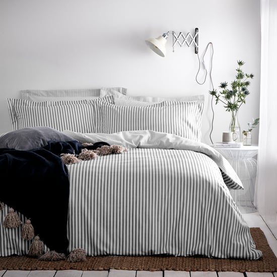 Hebden Striped Reversible Duvet Cover Set