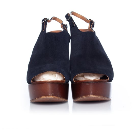 Holzplattform-Peep-Toe-Clogs - Image 5