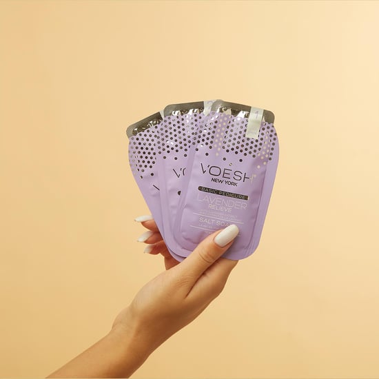 Voesh 3 Step Basic Pedi in a Box Lavender Relieve