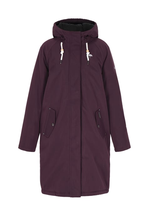Schmuddelwedda Winterparka Damen dunkelviolett - Image 1