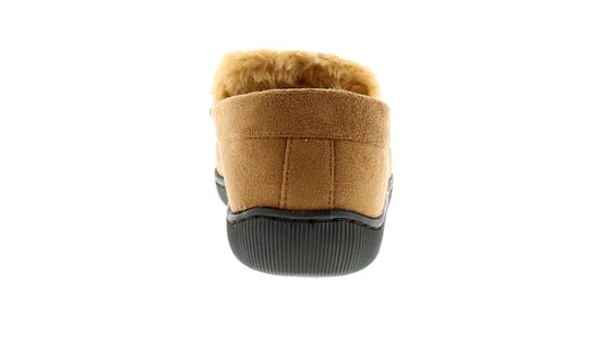 Man Mens Male Microfibre Suedette Tan Brown Comfort Mocassion