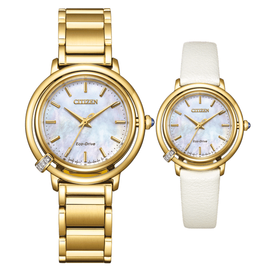 Citizen Damen Golduhr EM1092-64D - Image 1