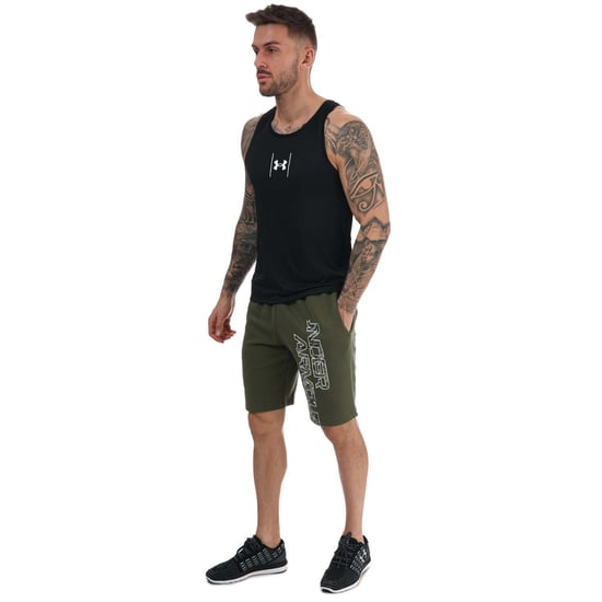 Herren Under Armour UA Speed Stride Shock Weste in Schwarz - Image 3