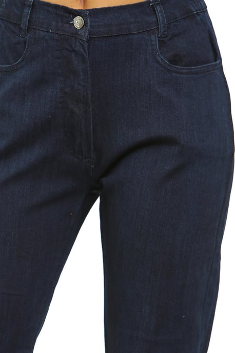MYT Damen-Jeans mit seitlichem elastischem Bund in Dunkelblau - Image 4