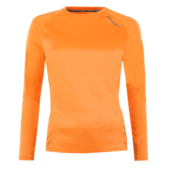 Diadora X-Run Womens Orange Top - Image 1