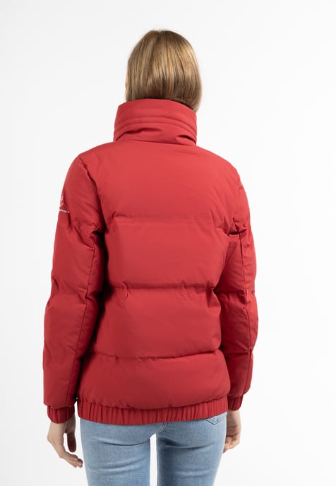 Dreimaster Winterjacke mit Wattierung Damen Rot - Image 4