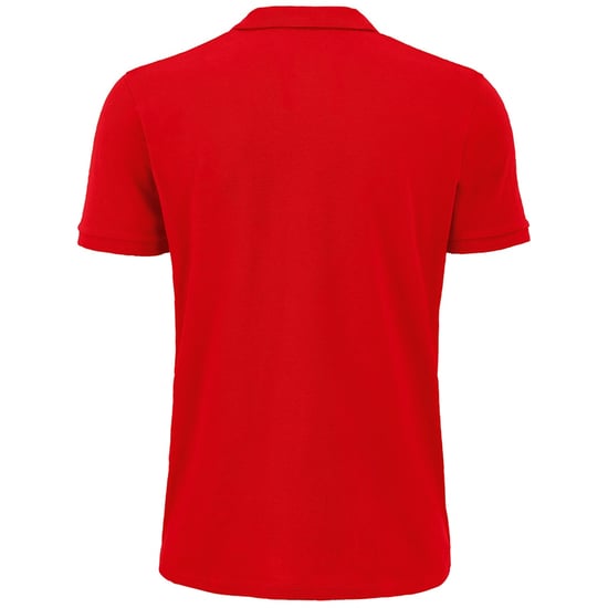 SOLS Herren Planet Pique Bio-Poloshirt (Rot) - Image 2