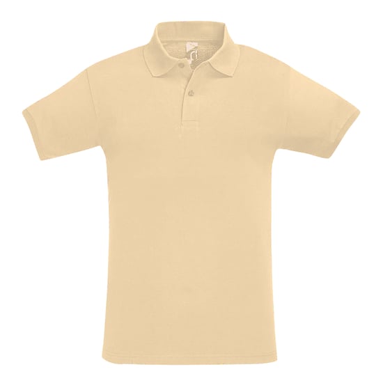 SOLS Herren Perfect Pique Kurzarm-Poloshirt (Sand) - Image 2