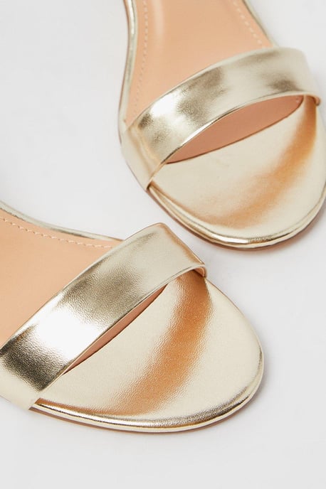 Thelma Ankle Strap Medium Block Heeled Sandals - Image 4