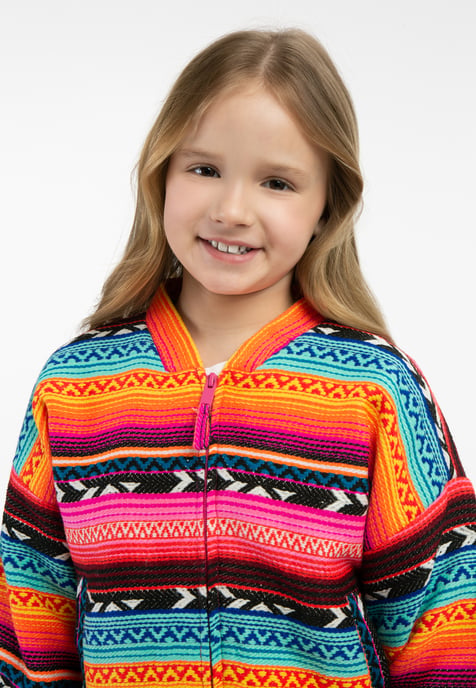 Mymo Bomberjacke Mädchen Mehrfarbig Neon Pink - Image 5