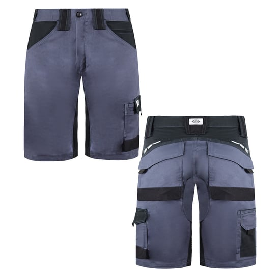 Dickies Gdt Flex Premium Mens Grey Work Shorts - Image 3