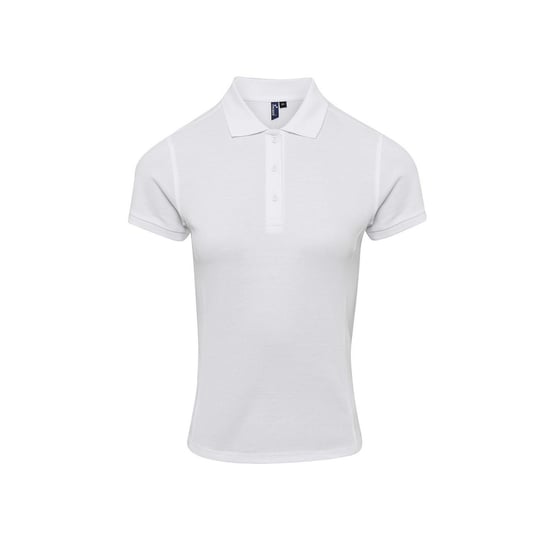 Premier - Poloshirt für Damen (Weiß) - Image 1