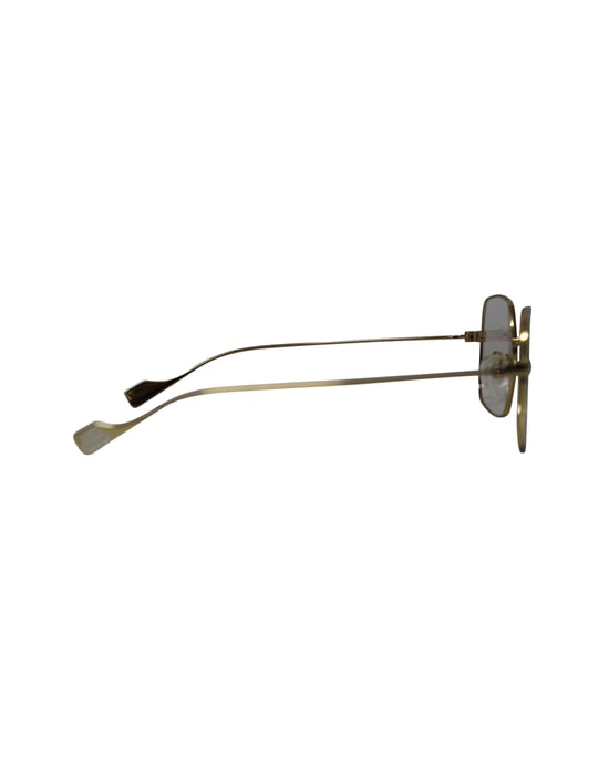Balenciaga BB0090O 003 Quadratische Sonnenbrille aus Goldmetall - Image 3