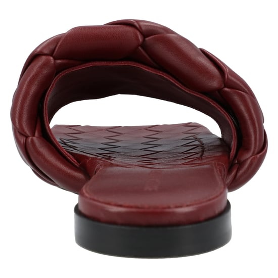 Bottega Veneta Lido Flach-Sandale rot - Image 4