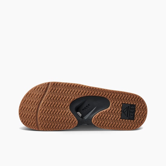 Reef Fanning Slide Black/Silver