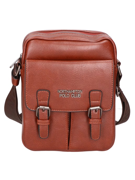 Northampton Polo Club shoulder bag Men COFFEE