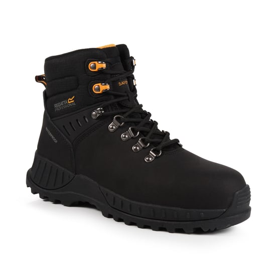 Regatta - Herren Stiefel "Grindstone", Nubukleder (Schwarz) - Image 3