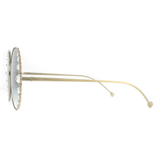 Fendi Sunglasses FF0324/S 3YG 08 Light Gold Blue Grey Gradient