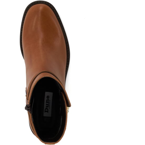 Dune Praising Leder Damen Tan Stiefel - Image 3