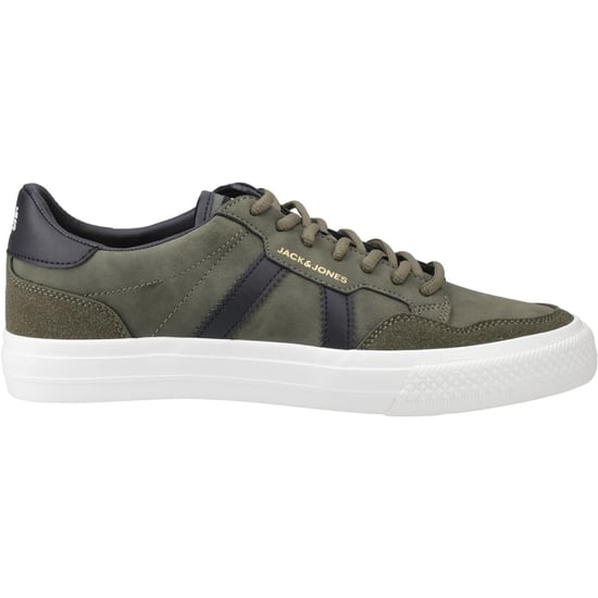 Jack & Jones Morden Spezial Polyurethan Herren Olive Nacht Turnschuhe - Image 5