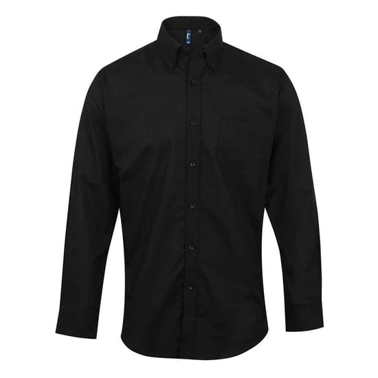 Premier - "Signature" Formelles Hemd für Herren Langärmlig (Schwarz) - Image 1