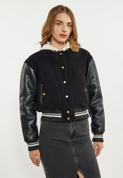 Dreimaster Jacke Damen Schwarz - Image 3