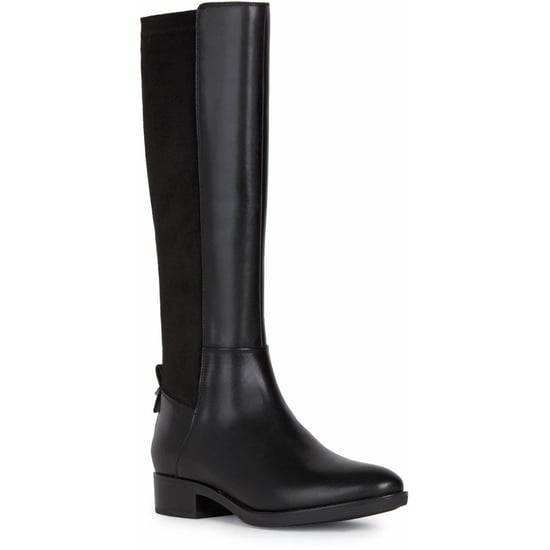 Geox D Felicity Leder Women's Schwarz Stiefel - Image 1